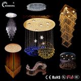 Hotel Decoration Modern Crystal Chandelier Lighting