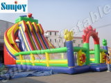 Inflatable Slide, Inflatable Rocket Slide N Bouncer (15m Height)