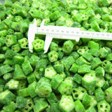New Season High Quality IQF Frozen Vegetables Okra