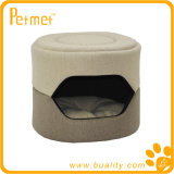 Luxury Convertible Cylinder Cat Bed with Removable Cushion (48308)