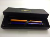 Aluminum Barrel Logo Printed Promotion Metal Pen with Gift Box