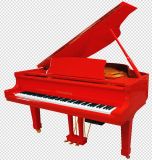 High Quality Player Piano, Red Baby Grand Piano with Pianodisc Hg-158r