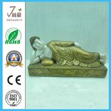 Polyresin Indian Lying Reclined Buddha