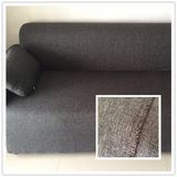 Polyester Home Decoration Double Color Linen Cloth for Sofa