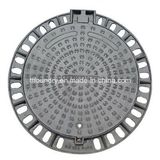 Round Ductile Cast Iron D400 Manhole Cover with Frame (DN600)