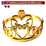 Holiday Gift Gold Toy Crown Tiara for Children (PQ1135)