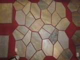 Slate Mesh Stone Paver, Flagstone Paving Tile