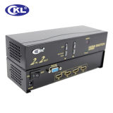 High Quality Metal Case 2 in 2 out HDMI with IR Remote /R232 Control