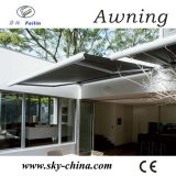 High Quality Remote Control Polyester Retractable Awning