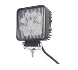 27W Square Shape 60 Degree LED Car Work Light