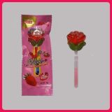 Lighting Stick Rose Lollipop Candy / Rose Fluorescent Lollipop