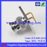 BNC 75 Ohm Male Flange PCB Connector