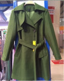 Women Popular Fashion Coat, Wool and Polyester (Z-1561)