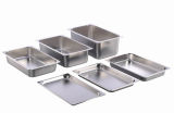 1/4 Size Multi-Use Hotel Equipment Stainless Steel Gn Pan/Gastronome Container (DJ841-4 gn pan)