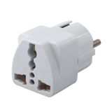 AD-014 Adaptor 2-Round-Pin Plug to 2way