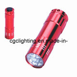 Dry Battery Aluminum LED Flashlight (CC-019)