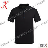 Custom Plain Color Polo T-Shirt for Outdoor Sport (QF-266)