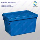 600 X 400X 315mm Plastic Logistic Container, Distribution Box, Nestable Container, Nestable Box