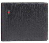 Men's Leather Wallets Multi-Card Compact Center Flip Bifold Wallet