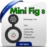 Mini Fig8 Gyxtc8y (S) Optical Cable
