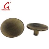 Wholesale Surface Polished Small Furniture Zinc Handle Knob (1008)