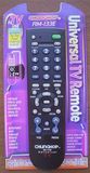 Universal TV Remote Control, Easily Set-up (RM-133E)