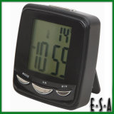 2015 Clock with Backlight&Snooze, Mini 9 Language Talking Clock Snooze, Classical Time Alarm Clock Snooze with Temperature G20c112