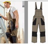 Mens Working Dungarees Suit Stock