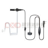Two Way Radio Accessries Factory Aouustic Tube Earphone with Finger Ptt