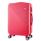 Red Fashion PC Travel Trolley Luggage Case