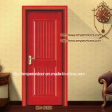 Veneer Flush Door for Interior, Wooden PVC Surface.