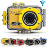 IP68 Waterproof WiFi Sport Camera1080p with Android Ios System
