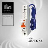 Meba Residual Current Breaker with Overload Protection (RCBO) Mbbl6-63