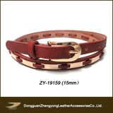 2013 New Gold Metal Decorated Fashion Belt (ZY-19159)