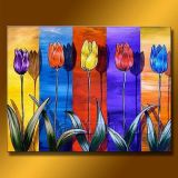 Wall Oil Painting of Flower