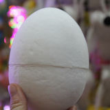 Big DIY White Flockin Easter Egg (E2013041314)