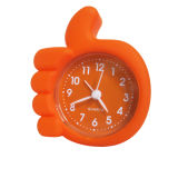 Promotional Lovely Kid's Mini Quartz Silicone Table Alarm Clock