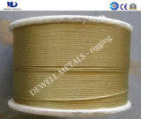Galv. Yellow 6X17+FC Steel Wire Rope Cable