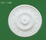 White Plaster Lamp Disk