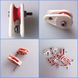 Ceramic Wire Guides Caged Ceramic Pulley Applied in Textile Machinery