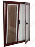 Aluminium/Aluminum Tilt and Turn Window with Built-in Shutters (BHA-CW34)