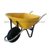Yellow Garden Metal Wheel Barrow Wb7215