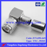 TNC Connector Male Solder Right Angle Connector Rfconnector (TNC-JWB3)