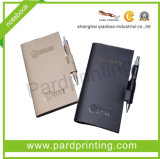PU Cover Notebook with Expanding Pocket (QBN-1120)