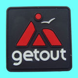 Rubber Garment Label, Available in Various Logos