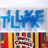 Blue Letter Cake Candles (ZMC0034B)