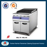 Electric Lava Rock Broiler Cabinet (HEL-90)