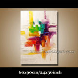 Colorful Modern Abstract Art Knife Oil Painting with Textures (KLA1-0064)
