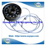 Yaye DMX Controller AC/DC12V/24V 12W LED Underwater Pool Light IP68 with Warranty 2 Years