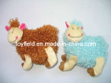 New Fleece Plush Sheep Chew Tug Bite Pet Toy
